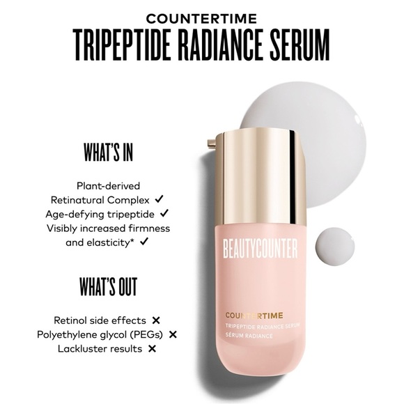 Beauty Counter CounterTime Tripeptide Radiance Serum 1oz - Picture 2 of 4
